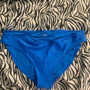 Aerie XL bikini blue bottom